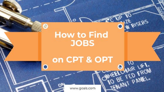 Finding employment while on OPT or CPT